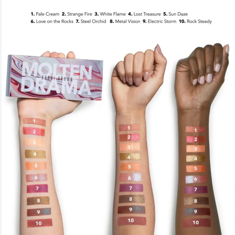 Bobbi Brown Molten Drama Eye Palette - Eyeshadow